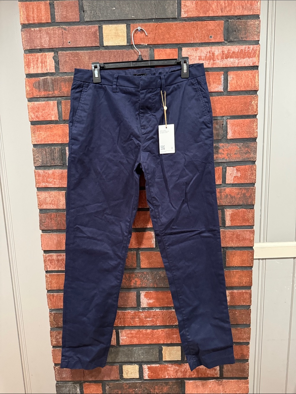 Quince Navy Pants
